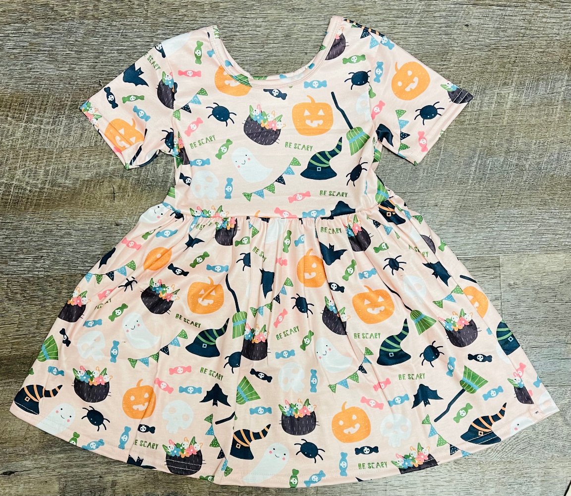 Halloween Pink Twirl