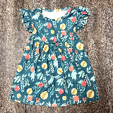 Citrus Grove Flutter Dress