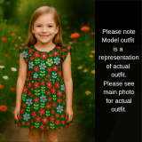 Garden Bloom Flutter Pearl Dress