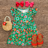 Garden Bloom Flutter Pearl Dress