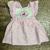 Pink Gingham Bunny Dress