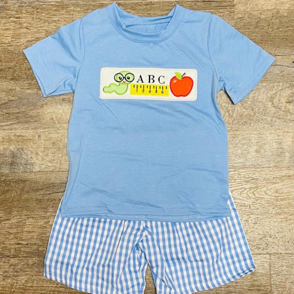 Back to School Shorts Set