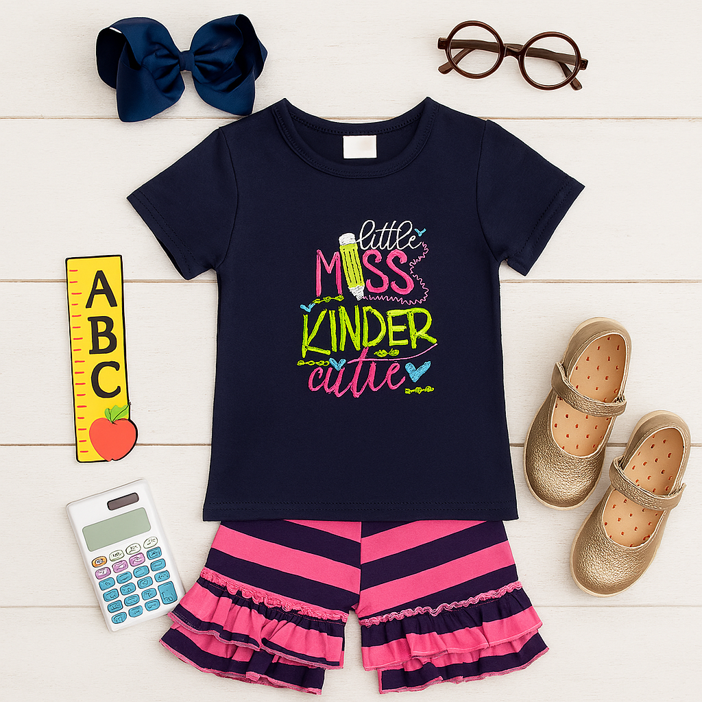 Little Miss Kinder Cutie Back-to-School Set