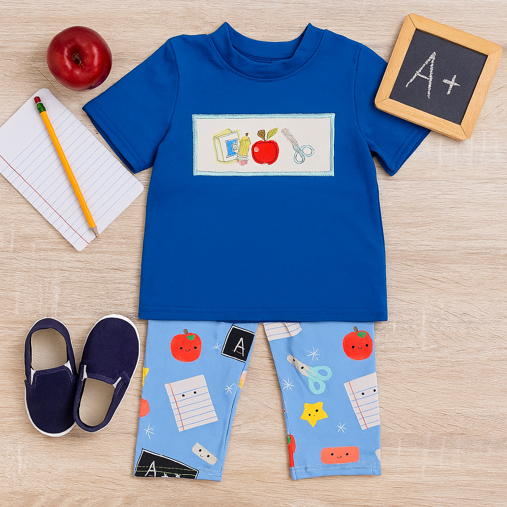 School Time Dreams PJ Set