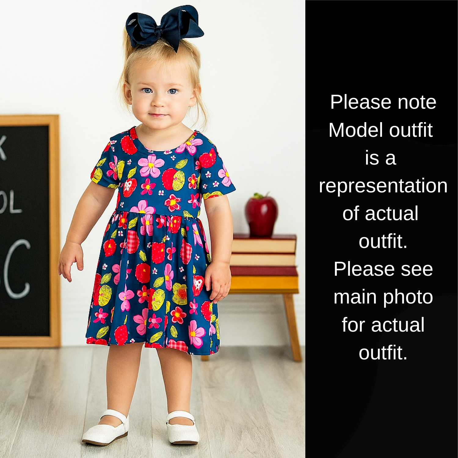 Sweet Apple Blossom Twirl Dress