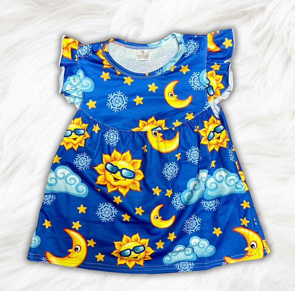 Sun Moon Pearl Dress