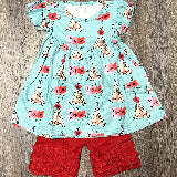 Teepee Dreams Ruffle Short Set