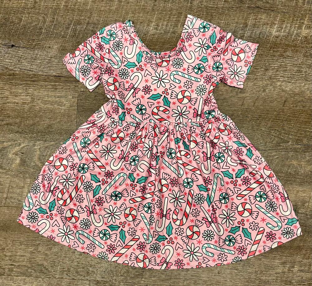 Peppermint Twirl Dress