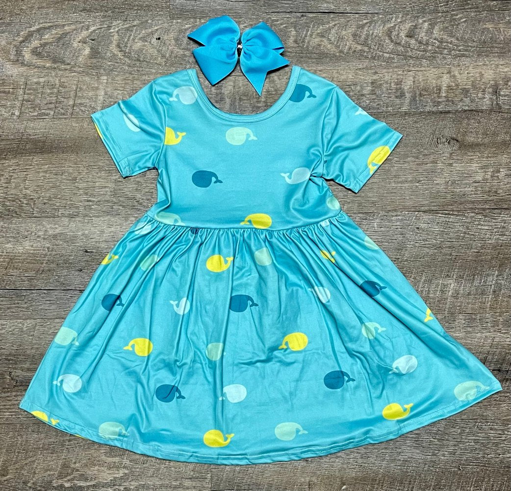 Whale of a Twirl Dress