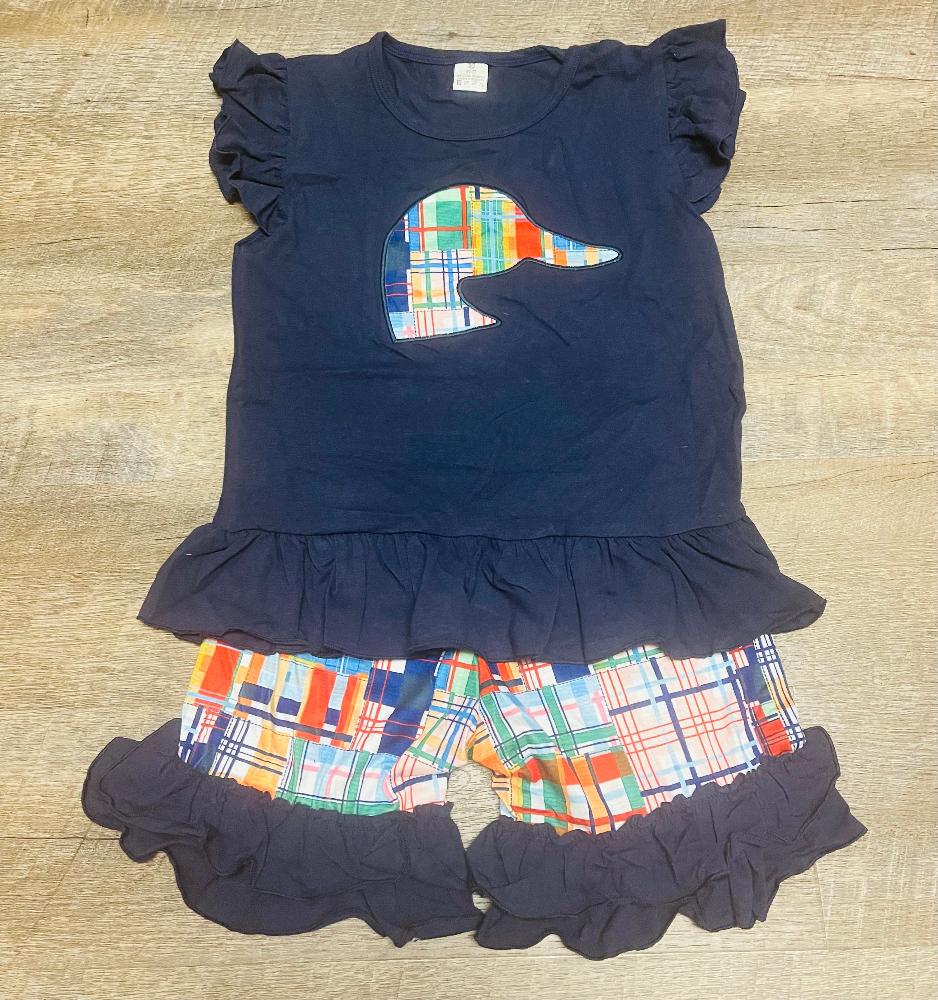 Embroidered Duck Set