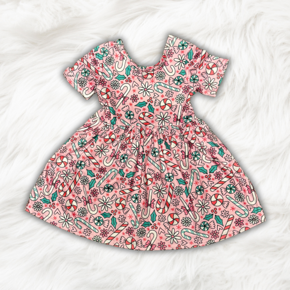 Peppermint Twirl Dress