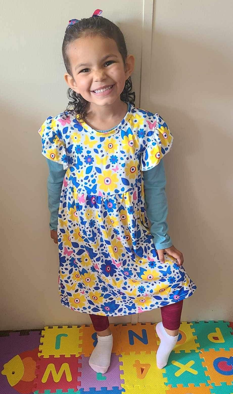 Custom Famous Flower Dress