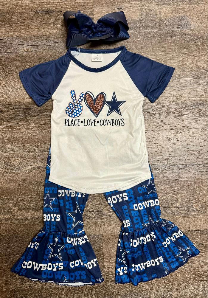 Football Bell Pants Set