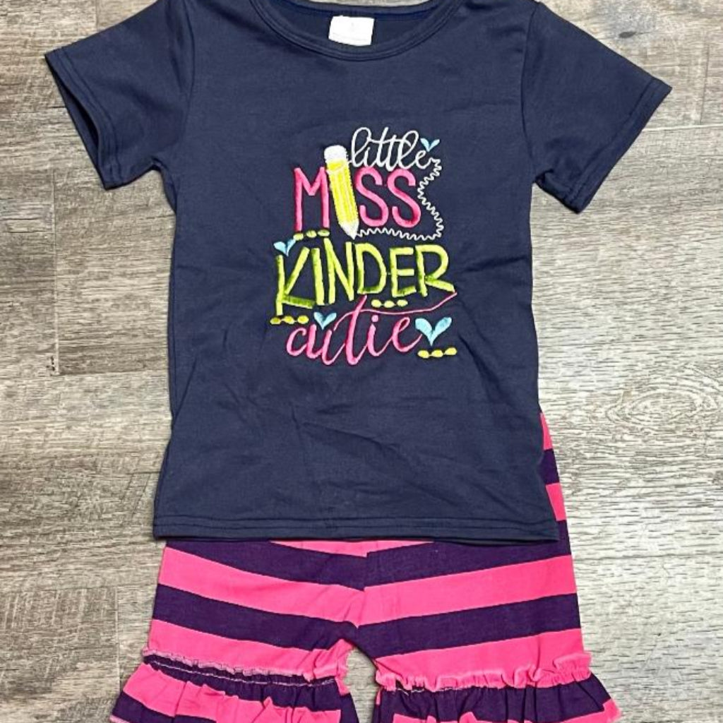 Little Miss Kinder Cutie Back-to-School Set